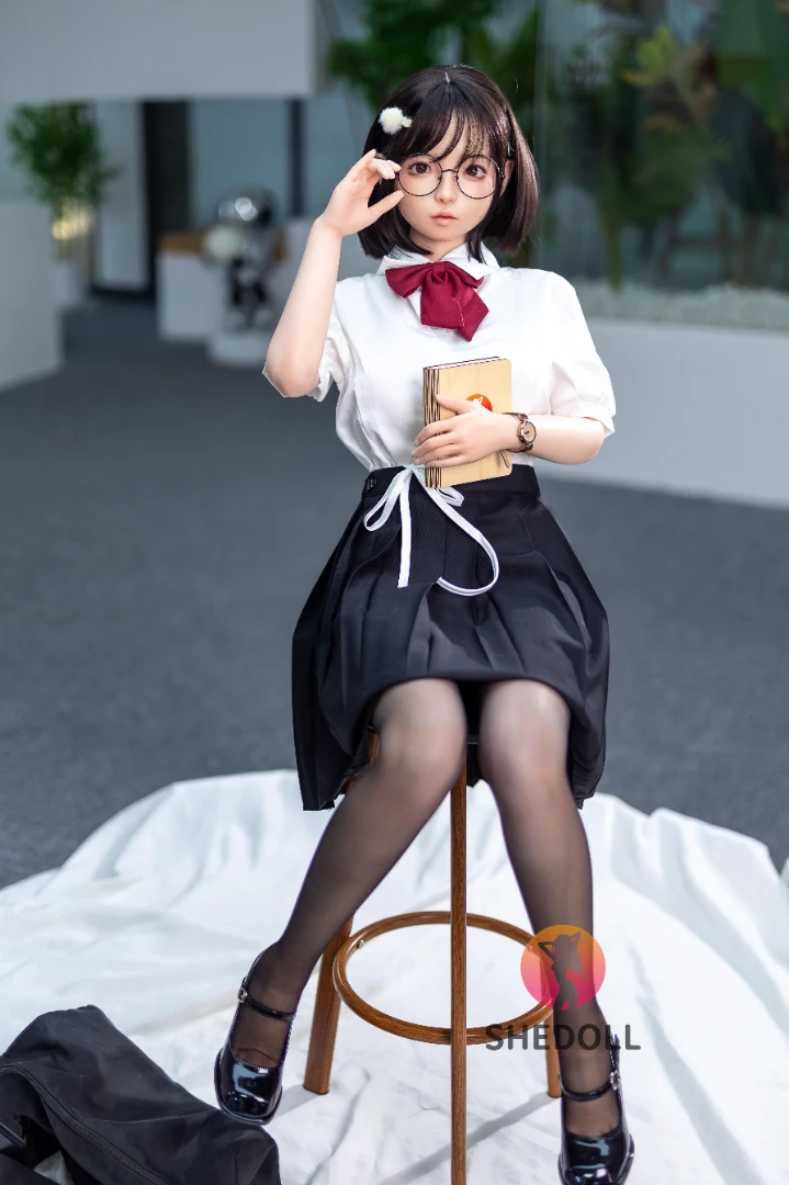 Shedoll 148cm Sandy - Petite Asian Silicone Sex Doll with Movable Eyes